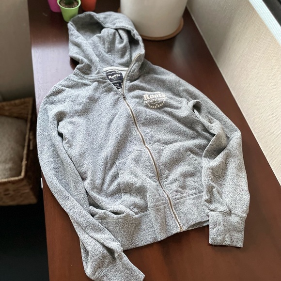 roots canada zip up logo sweatshirt - Picture 16 of 16